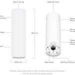 اکسس پوینت یوبیکیوتی مدل UniFi U6‑Mesh