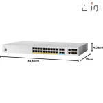 سوئیچ سیسکو C1300-24MGP-4X