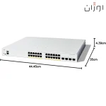 سوئیچ سیسکو C1300 24FP 4G
