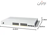 سوئیچ سیسکو C1300 24P 4X